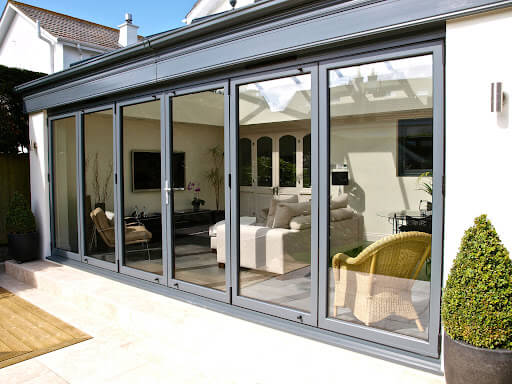 Aluminium Stacker Doors