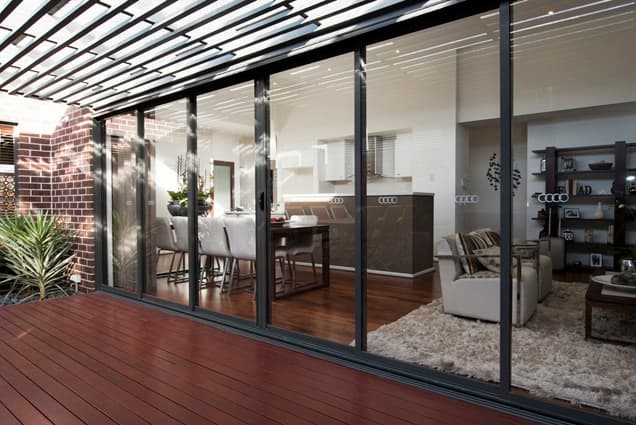 Aluminium Stacking Doors